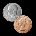 Copper/Silver Half
