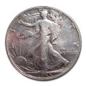 Expanded Walking Liberty Shell Heads Only
