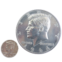3-Inch Half Dollar 3-Inch Half Dollar