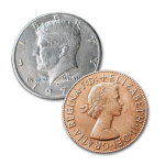 [Copper Silver Half          by Johnson Products - ]