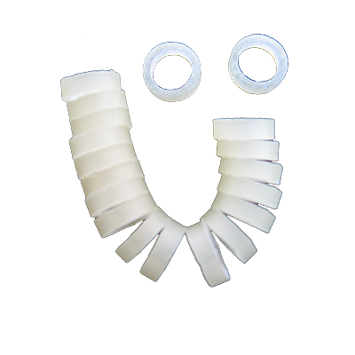 25 Folding Quarter Rubber Bands 25 Folding Quarter Rubber Bands